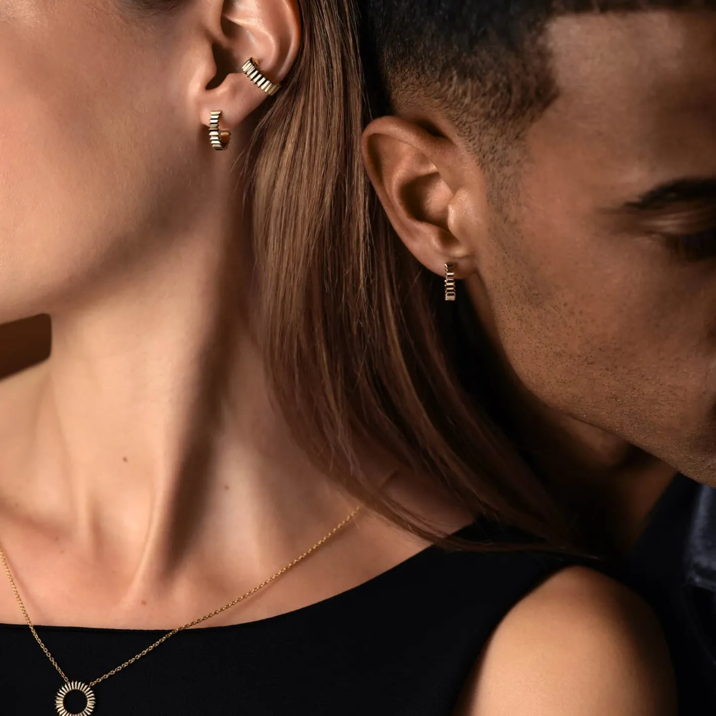 Mono boucle d'oreille Entaille^GEMMYO Hot
